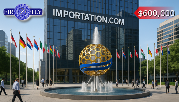 Importation.COM Executive Domain Name For Sale