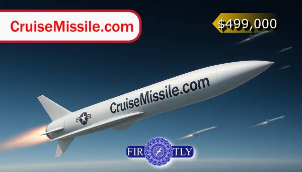 CruiseMissile.COM FIRZTLY Domain Name For Sale
